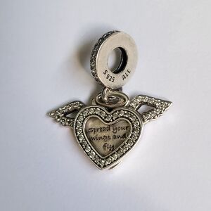 925 Silver "Spread Your Wings and Fly" Charm by Pandora